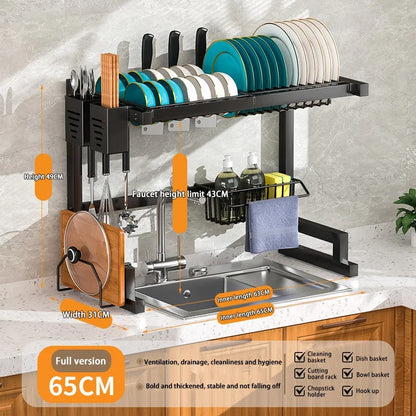 Roll-Up Over-the-Sink Drying Rack