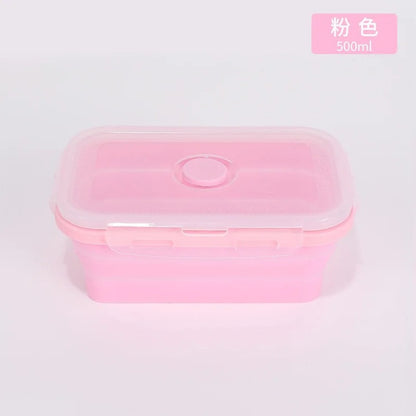 Collapsible Silicone Food Storage Set