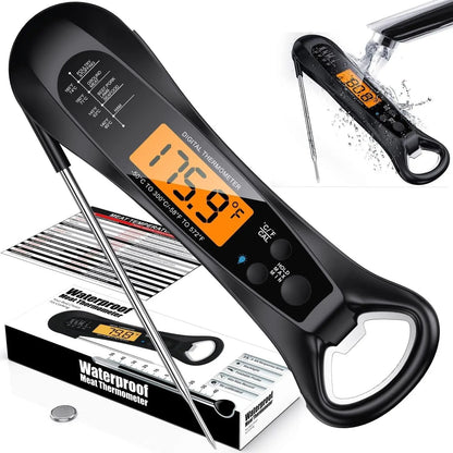 Instant-Read Digital Kitchen Thermometer