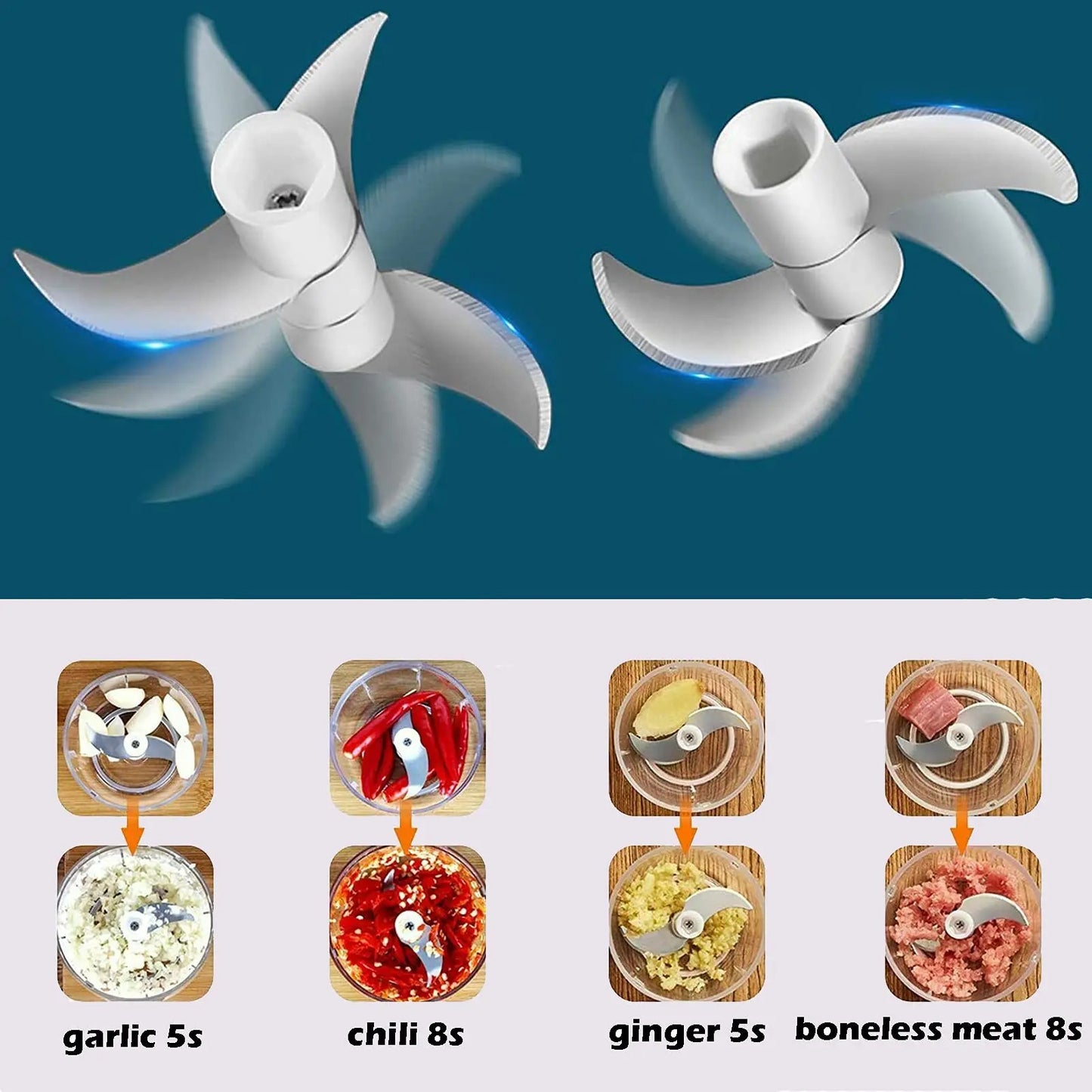 Electric USB Garlic Chopper