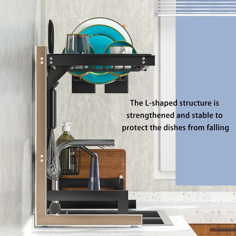 Roll-Up Over-the-Sink Drying Rack