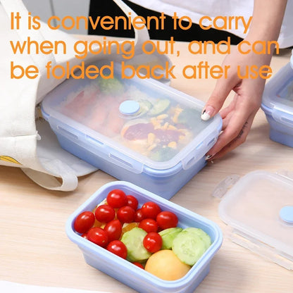 Collapsible Silicone Food Storage Set