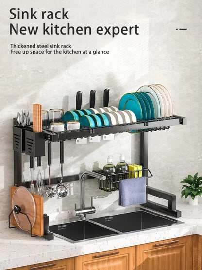 Roll-Up Over-the-Sink Drying Rack